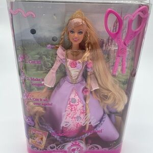 New Barbie Cut & Style Rapunzel Doll N5024 Mattel 2008 NIB Rare Read